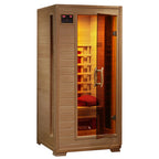 BlueWave Buena Vista 1-2 Person Hemlock Ceramic Sauna